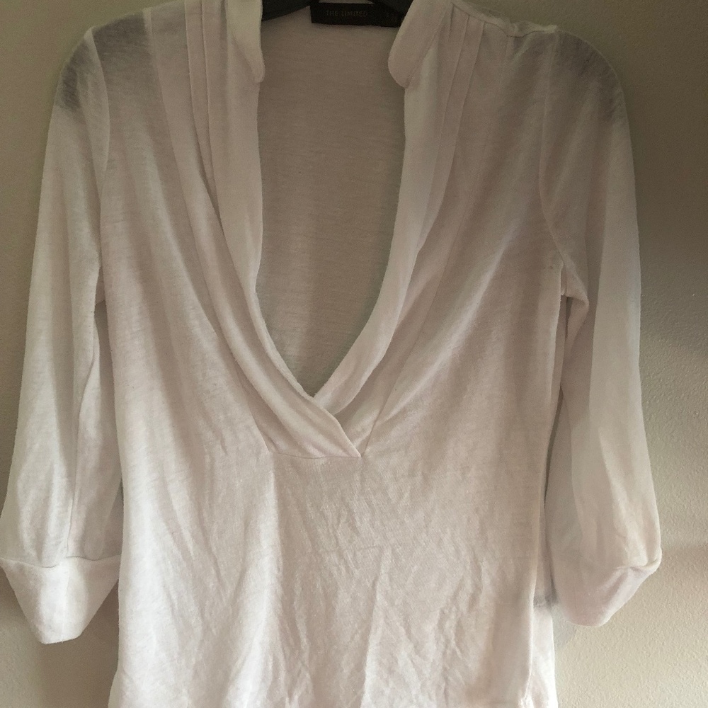 The Limited White Shirt Size S
